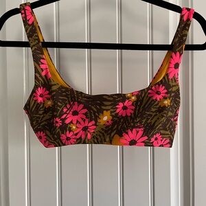 Aerie Yellow Bikini Top